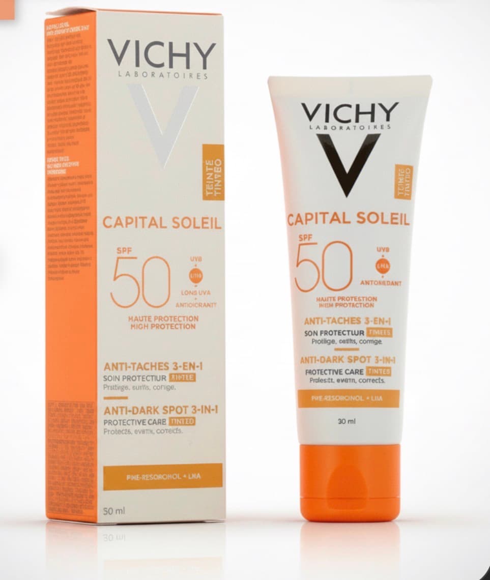 VICHY CAPITAL SOLEIL Soin Anti Taches Teinté 3-en-1 SPF50+